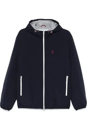 Brunello Cucinelli Logo-embroidered jacket