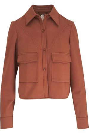Dorothee Schumacher Emotional Essence cropped shirt jacket