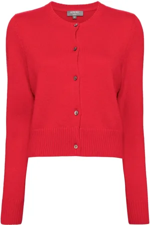 N.PEAL Crop cashmere cardigan