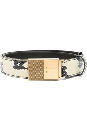 Khaite Snakeskin-effect belt