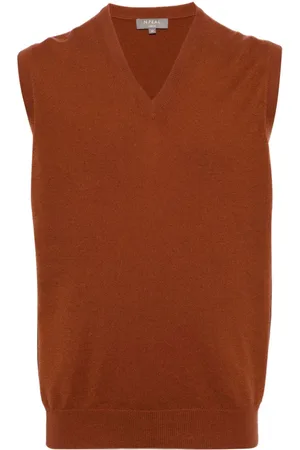 N.PEAL Westminster knitted vest