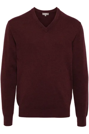 N.PEAL Burlington v-neck jumper