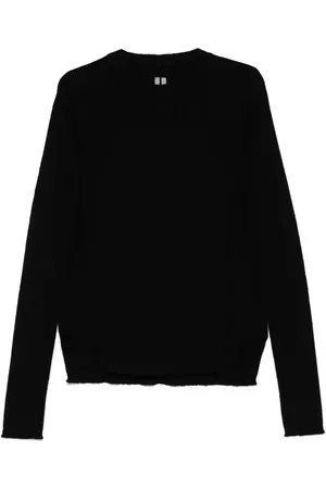 Rick Owens Geo ribbed sweater