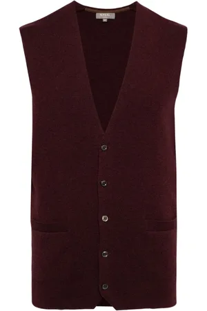 N.PEAL Chelsea cashmere waistcoat