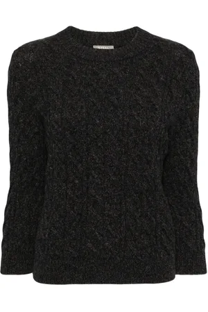 N.PEAL Cable-knitted jumper
