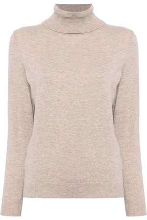 N.PEAL Mock-neck jumper