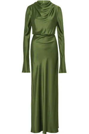 RACHEL GILBERT Lucien silk maxi dress