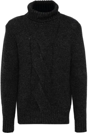 N.PEAL Cable-knit cashmere jumper