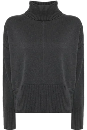 N.PEAL Roll-neck organic cashmere jumper