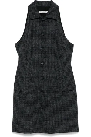 Serafini Houndstooth mini dress