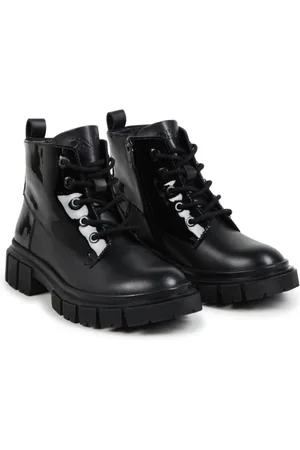 DKNY Panelled leather ankle boots