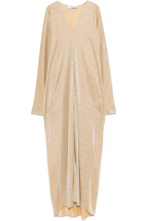 Lanvin Glitter-detail maxi dress