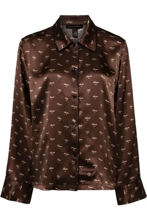 Kiki de Montparnasse Silk pyjama top
