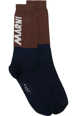 Marni Logo-intarsia socks