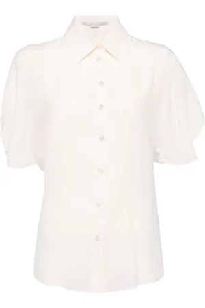 Stella McCartney Buttoned-up silk shirt