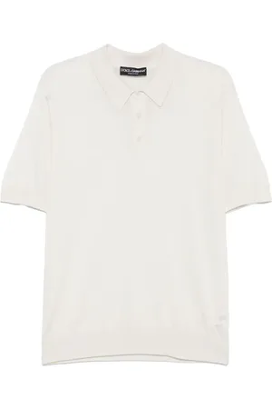 Dolce & Gabbana Fine-knit polo shirt