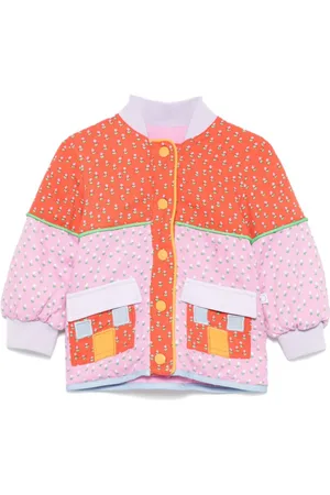 Stella McCartney Colourblock puffer jacket