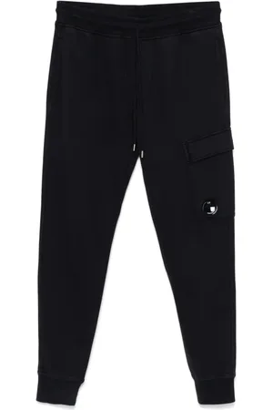 C.P. Company Lens-detail fleece track pants