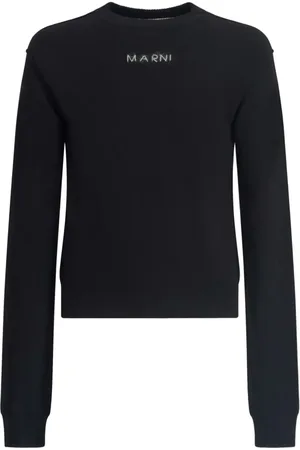 Marni Logo-embroidered jumper