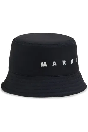 Marni Logo-embroidered bucket hat