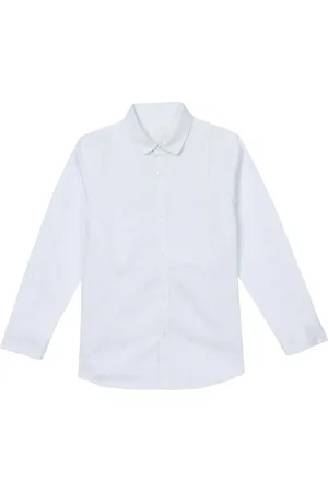 Maison Ava Ribbed-panel shirt
