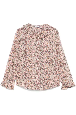 Il gufo Floral-print shirt