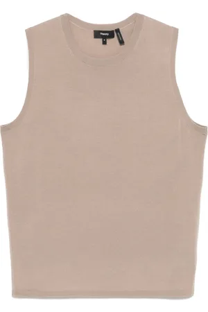 THEORY Merino wool knitted top