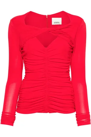 Isabel Marant Vandalia ruched blouse
