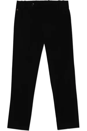 Maison Ava Logo-embroidered trousers