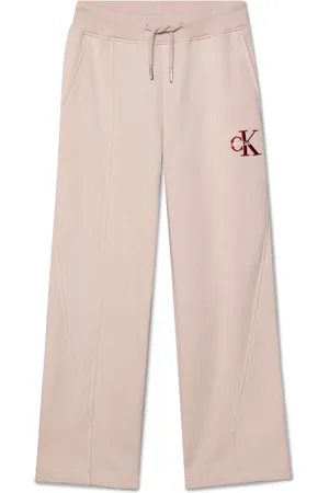 Calvin Klein Logo-embroidered trousers