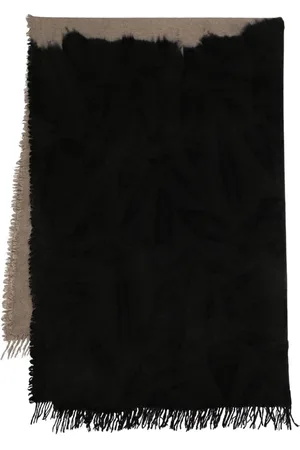 UMA WANG Two-tone virgin-wool blend scarf