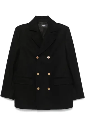 VERSACE Medusa Head-buttons peacoat