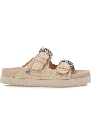 Philipp Plein Croco-printed sandals