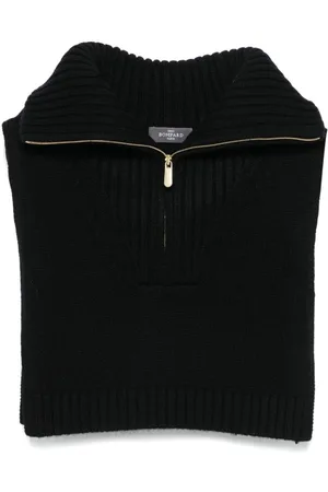 ERIC BOMPARD Zip-neck bib