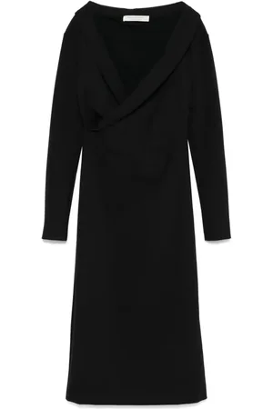 Serafini Off-shoulder midi dress