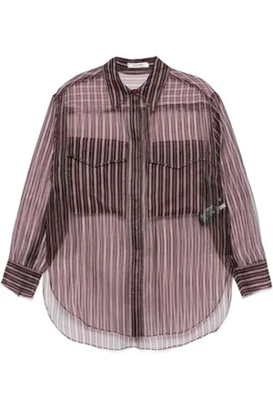 Dorothee Schumacher Striped sheer shirt
