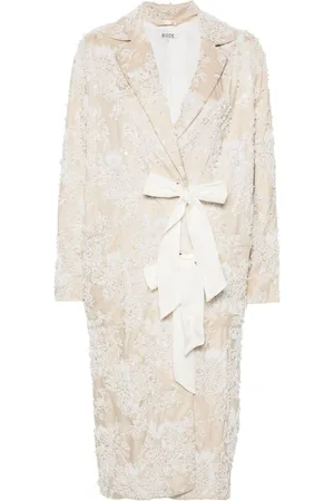 BODE Beaded jacquard coat
