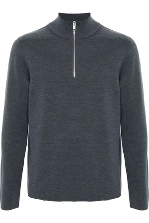 Sandro High-neck merino-wool jumper