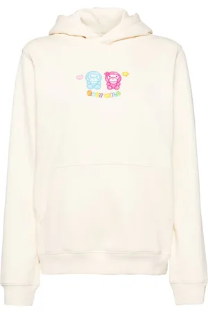 A Bathing Ape Logo-embroidered bhoodie