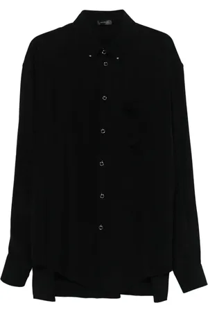 MUGLER Piercing-detail shirt