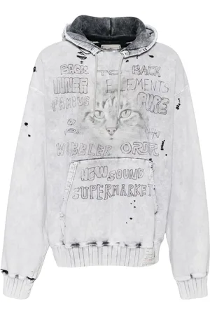 Maison Mihara Yasuhiro Bleached hoodie