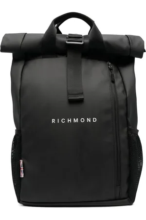 John Richmond Logo-print backpack