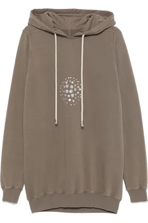 Rick Owens Raised-detail hoodie