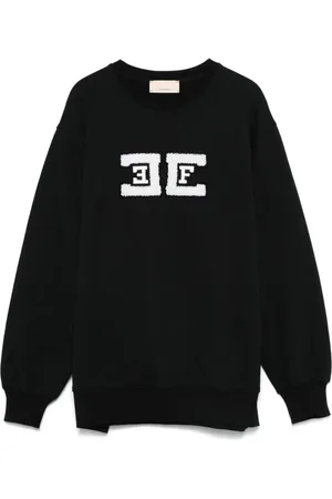 Elisabetta Franchi Logo-embroidered sweatshirt