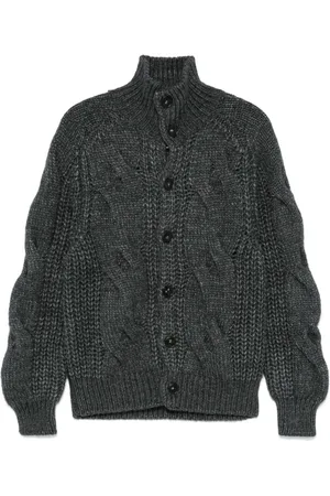 CANALI Mélange-effect cardigan
