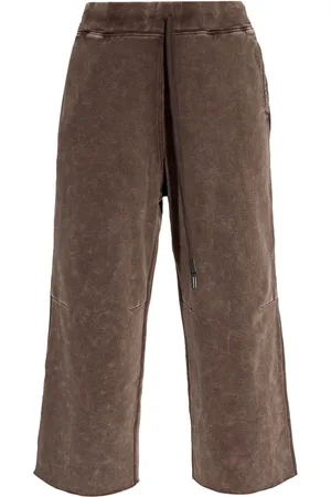 R13 Cotton flared trousers