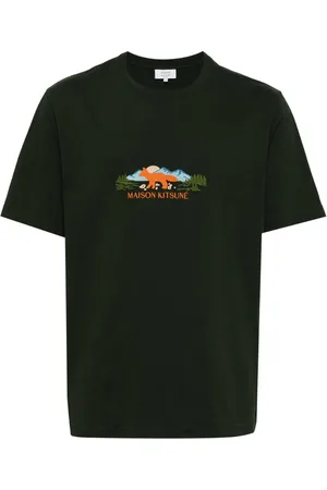 Maison Kitsuné Outdoor profile fox T-shirt