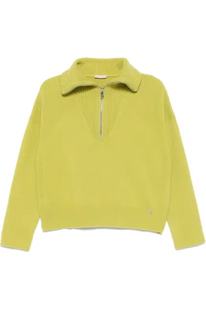 Liu Jo Zip-up wool sweater