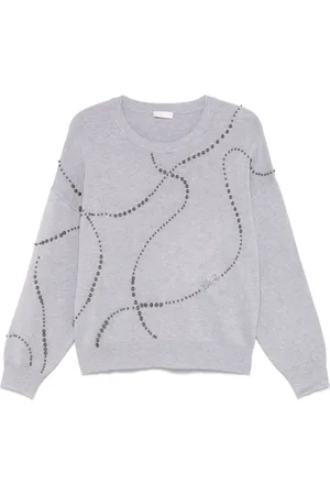 Liu Jo Bead-embellished sweater