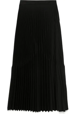 Alberta Ferretti Pleated midi skirt